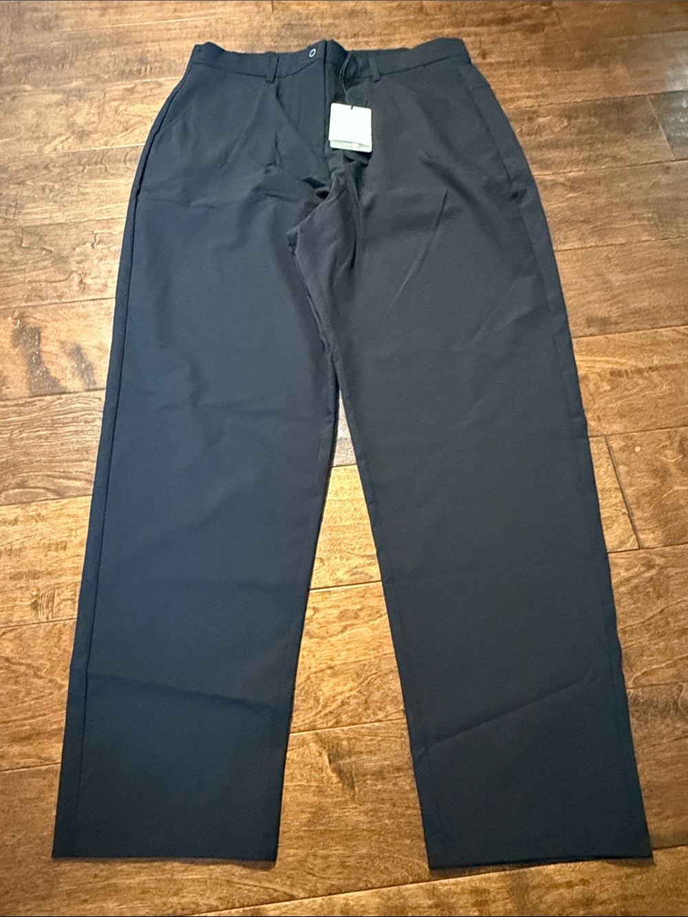 Fairmonde Black Straight Leg Ankle Golf Pant, size XL